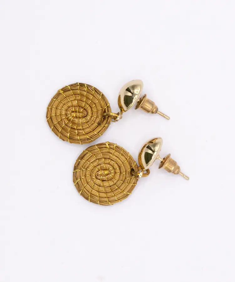 Pendientes mandalinas colgantes