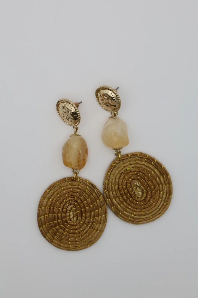Pendientes Olé miel